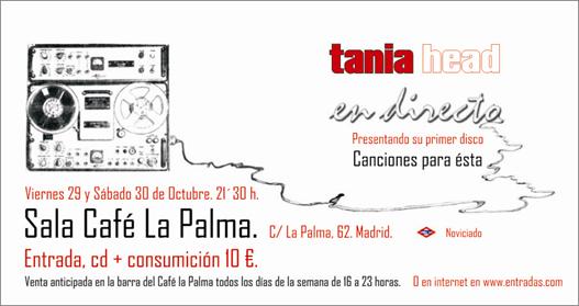tania head flyer